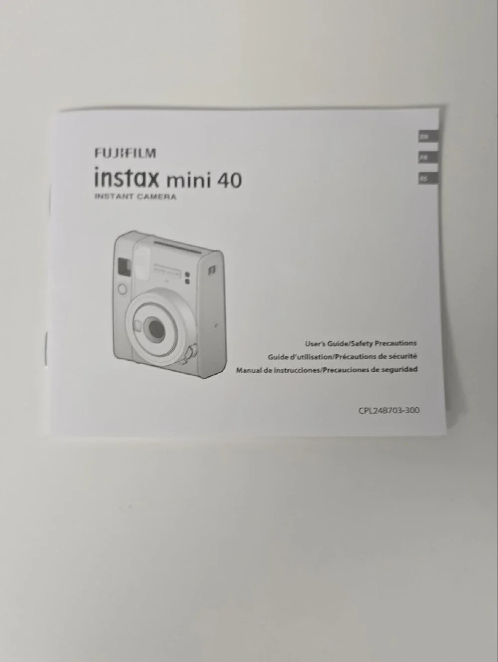 FUJIFILM INSTAX MINI 40 Instant Camera